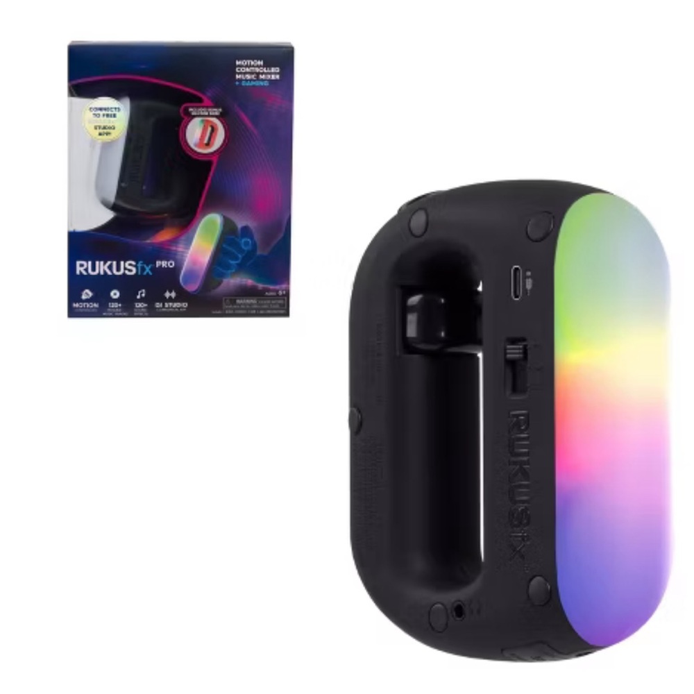 RUKUSfx Pro Motion Controlled Music Mixer Plus Gaming: Just Play, Creative NEW